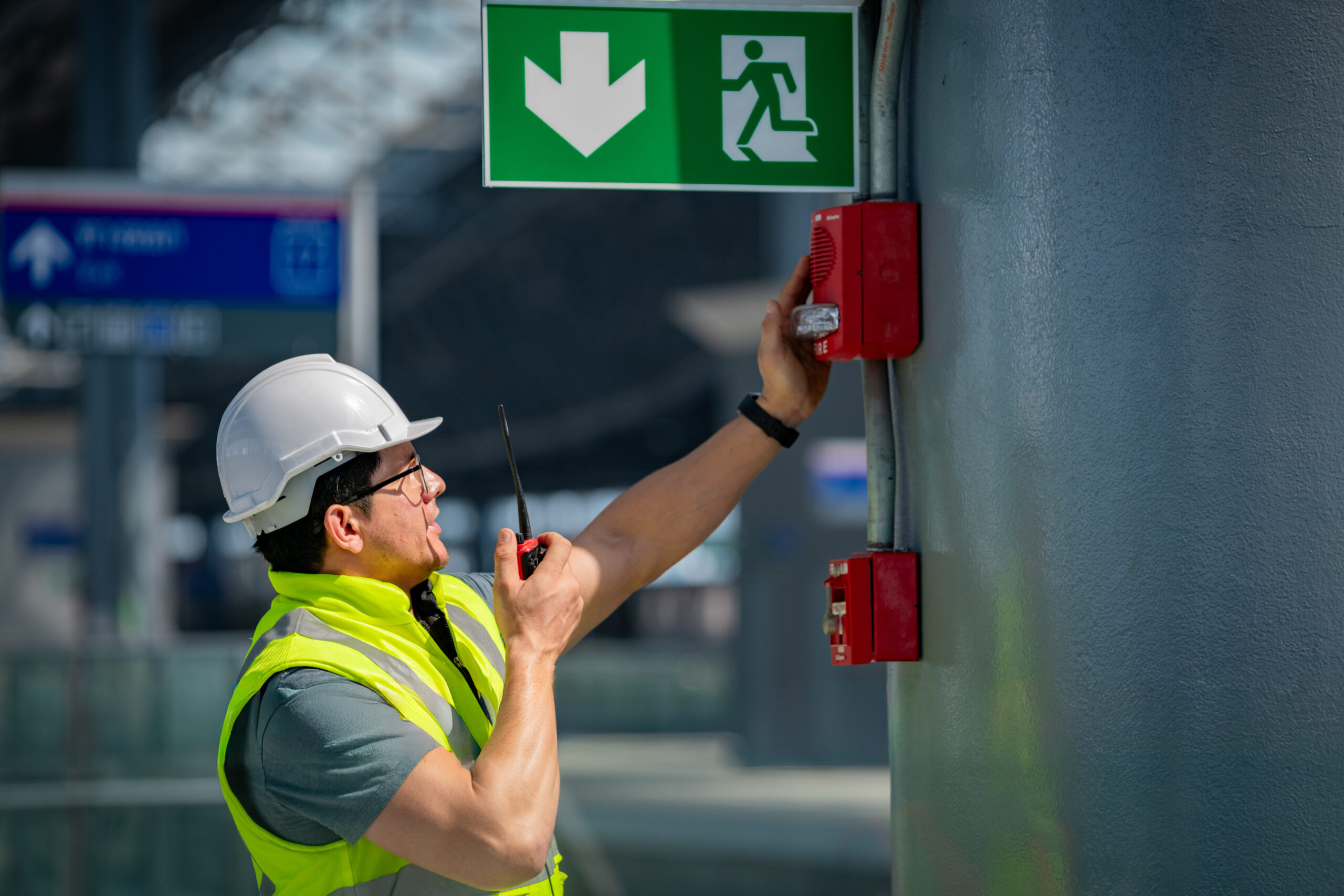 Fire safety equipment checks and building compliance inspections to support regulatory standards Fire safety equipment checks and building compliance inspections to support regulatory standards