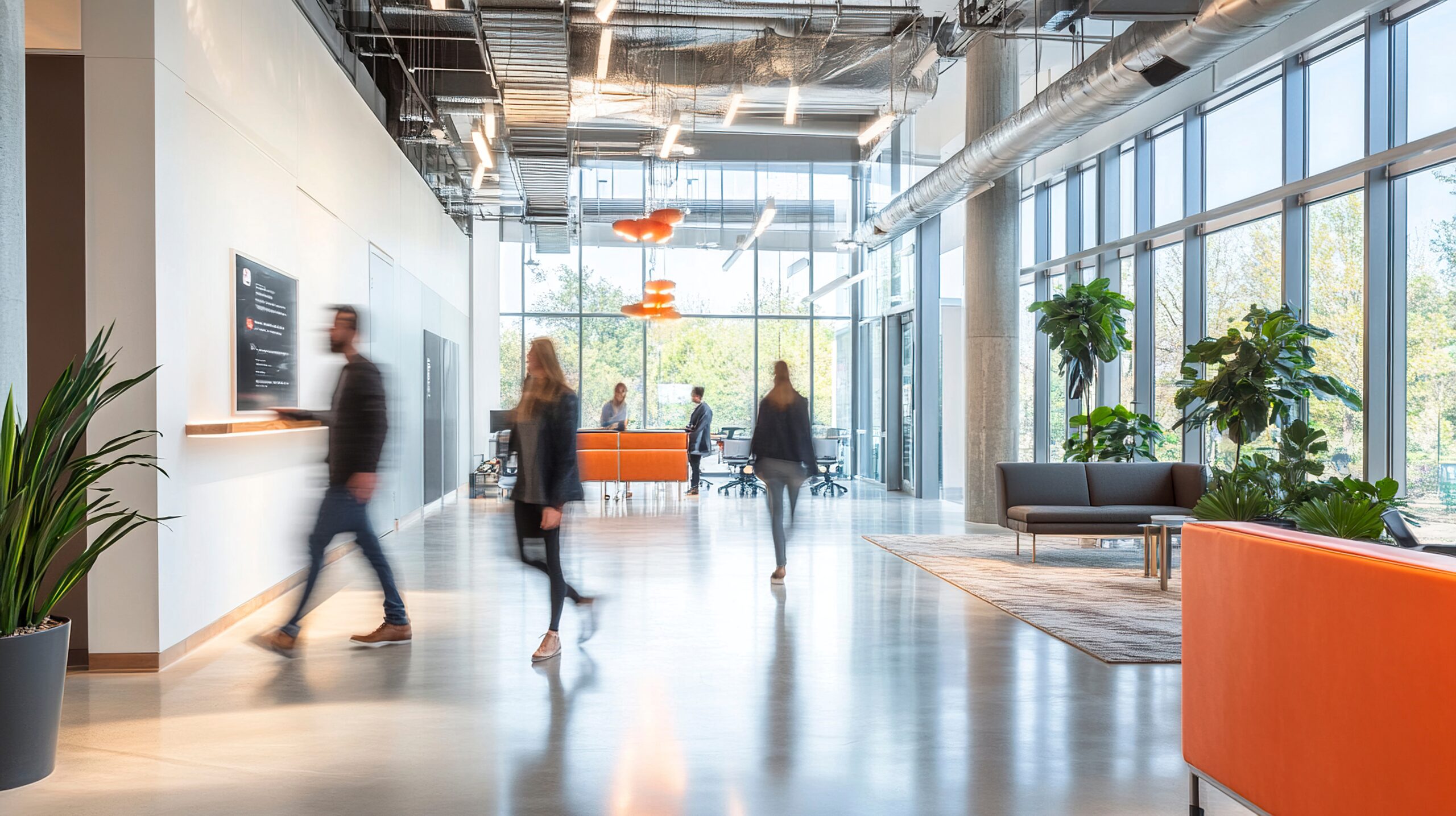 Modern open-plan office fit-out delivering productivity and collaboration